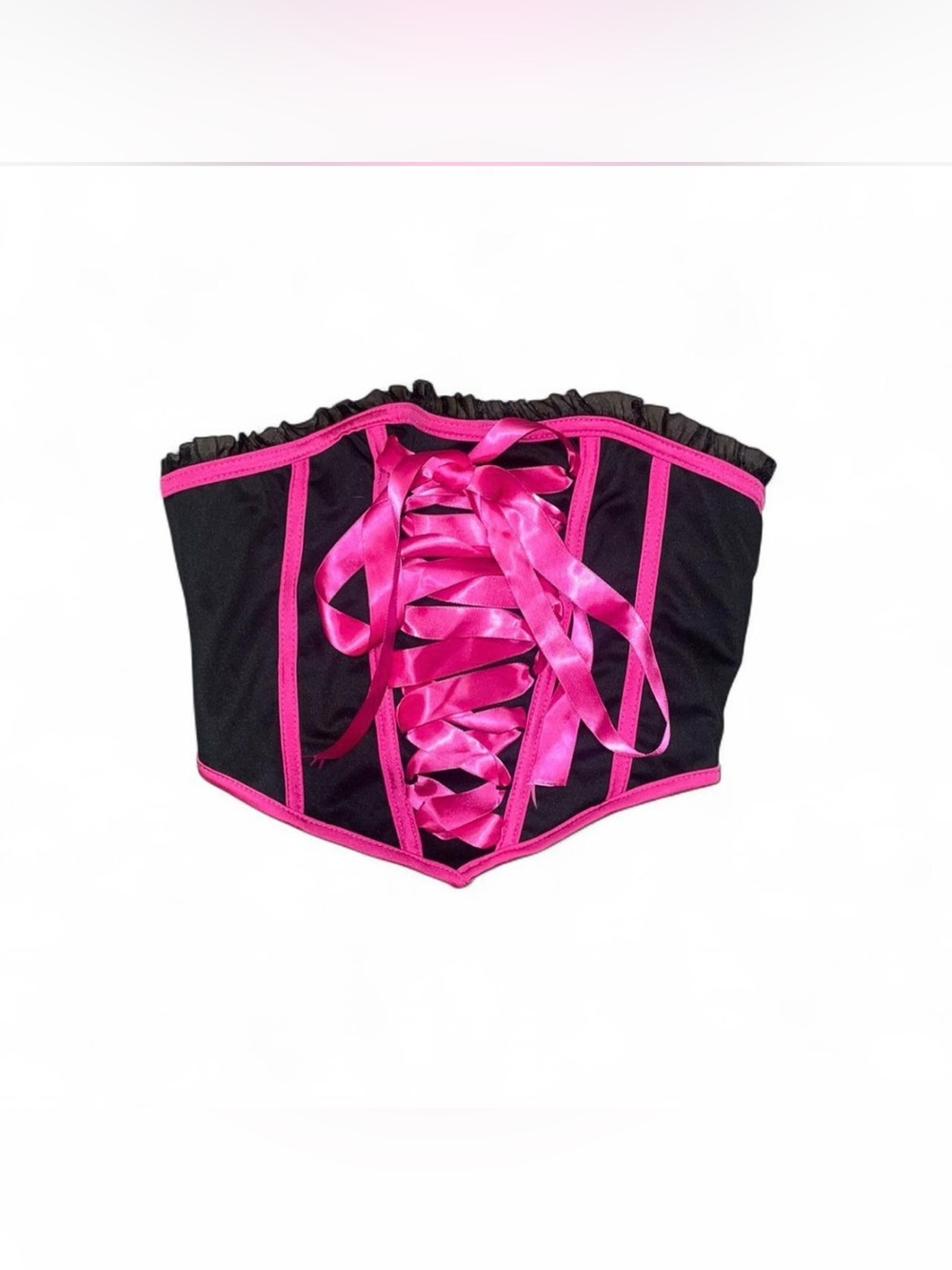 Lace-Up Corset Like Top